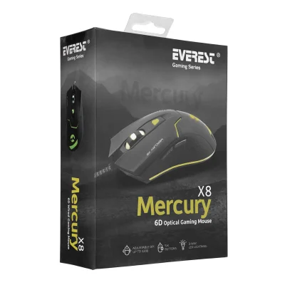 Miš Mercury X8, 3200 DPI, Everest