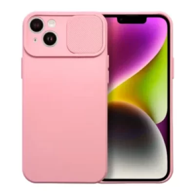 Zaštitna maskica iPhone 14 Plus / 15 Plus Slide Case Roza